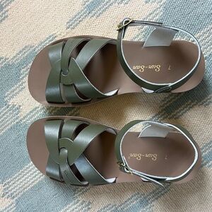 Saltwater Sandals Olive Sun-San Swimmer